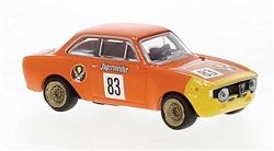 Brekina 29706 HO 1965 Alfa Romeo GTA 1300 Assembled #83 Jagermeister