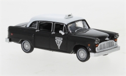 Brekina 58933 HO 1950s-1982 Checker Sedan Taxi Assembled Winnipeg