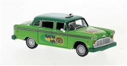 Brekina 58938 HO 1950s-1982 Checker Sedan Assembled Surge Soda