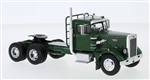Brekina 85751 HO 1955 Peterbilt 281 Semi Tractor Only Assembled Green