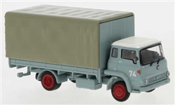 Brekina 93590 HO 1971 Bedford TK Low-Side Truck Assembled #74