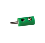 Brawa 3053 Round Plugs w/Crossover Hole Green