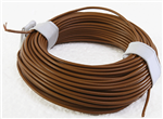 Brawa 3104 33' Solid Stranded Copper Wire Brown