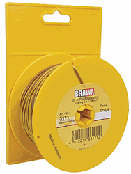 Brawa 3171 Multi-Conductor Flat Cable Hook-Up Wire Brown/Yellow