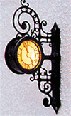 Brawa 5361 HO Illuminated Clock Historic Wall Clock Baden-Baden