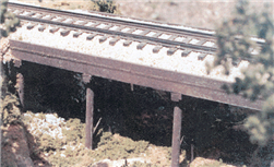 B.T.S. 17103 O Ballasted Deck Trestle 16' x 50' Kit