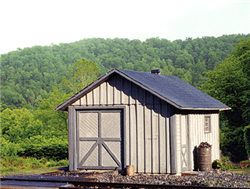 B.T.S. 27503 HO Handcar Shed Kit