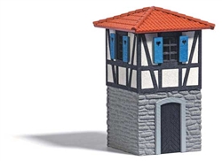 Busch 1387 HO Vineyard Hut Laser-Cut Kit