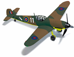 Busch 25011 HO Messerschmidt Bf 109 F4 WWII Aircraft British Prey Airplane camouflage