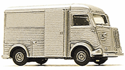 Busch 41909 HO 1958 Citroen H Van Assembled Metallic Silver