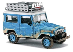 Busch 43023 HO 1960 Toyota Land Cruiser J4 Hardtop SUV with Roof Rack Assembled