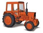 Busch 51300 HO 1983 Belarus MTS 80 Farm Tractor Assembled Orange