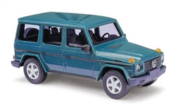 Busch 51449 HO 2008 Mercedes-Benz G-Klasse SUV Turquoise