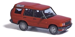 Busch 51903 HO 1998-2004 Land Rover Discovery Assembled Red