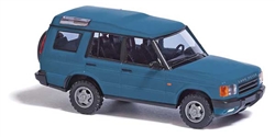 Busch 51904 HO 1998-2004 Land Rover Discovery Assembled Blue