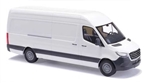 Busch 52624 HO 2018 Mercedes-Benz Sprinter LWB High-Roof Cargo Van US Version Assembled White