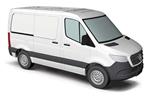 Busch 53400 HO 2018 Sprinter Cargo Van with Short Wheelbase Assembled White