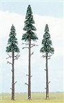 Busch 6118 Pine Trees 6 x 6-11/16" Pkg 3