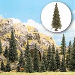 Busch 6576 N Trees Conifer Pines w/Roots Set 1-3/16 to 2-3/16" 3-6cm Tall 189-6576