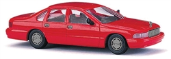 Busch 89123 HO 1995 Chevrolet Caprice Sedan Assembled Red