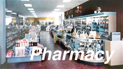 City Classics 1302 HO Pharmacy Picture Window Photo Interior