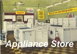 City Classics 1314 HO Appliance Store Picture Window Photo Interior