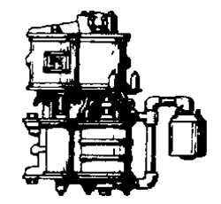 Cal Scale 240 HO Steam Loco Air Compressor Brass Casting Westinghouse Cross Compound