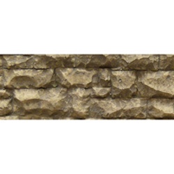 Chooch 8254 Flexible Random Stone Wall w/Self-Adhesive Backing Large Stones