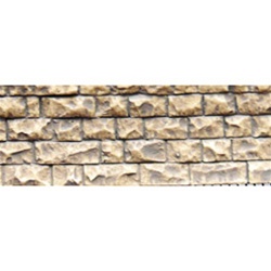 Chooch 8260 Flexible Cut Stone Wall w/Self-Adhesive Backing Small Stones