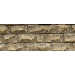 Chooch 8262 Flexible Cut Stone Wall w/Self-Adhesive Backing Medium Stones