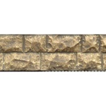 Chooch 8264 Flexible Cut Stone Wall w/Self-Adhesive Backing Large Stones