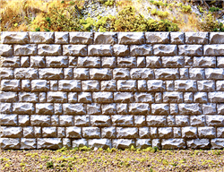 Chooch 8314 Cut Stone Retaining Wall Large 6-3/4 x 3-1/2" 