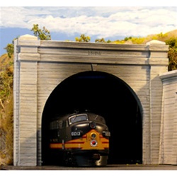 Chooch 8330 HO Double-Track Concrete Tunnel Portal