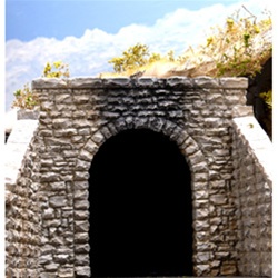 Chooch 8360 HO Single-Track Random Stone Tunnel Portal