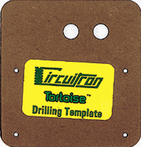 Circuitron 6190 Tortoise Drilling Template