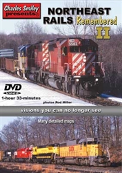 Charley Smiley 137 Northeast Rails Remembered II 1 Hour 33 Minutes DVD