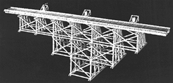 Campbell 752 N Tall Straight Timber Trestle Kit