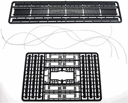 Central Valley 1811 N 150' Bridge Details Unpainted Plastic Walkways