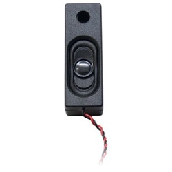 Digitrax SP53188B Rectangular Speaker w/Ported Enclosure & Wires 8-Ohm 53 x 18 x 14mm