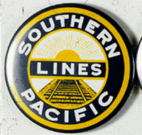 Phil Derrig 207 Railroad Sign Southern Pacific 8" Diameter