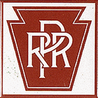 Phil Derrig 214 Railroad Sign Pennsylvania Railroad