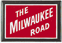 Phil Derrig 22 Railroad Magnet Milwaukee Road