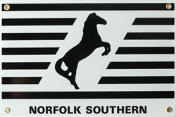 Phil Derrig 239 Railroad Sign Norfolk Southern