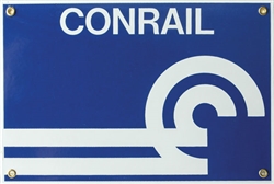 Phil Derrig 240 Railroad Sign Conrail