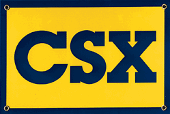 Phil Derrig 251 Railroad Sign CSX Transportation