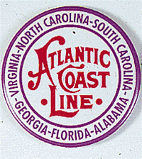Phil Derrig 4 Railroad Magnet Atlantic Coast Line