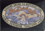 Phil Derrig 58 Magnet Waterloo Gasoline Engine Co. Waterloo Boy