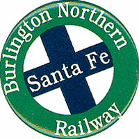 Phil Derrig 65 Railroad Magnet Burlington Northern & Santa Fe