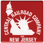 Phil Derrig 78 Railroad Magnet Central Railroad of New Jersey