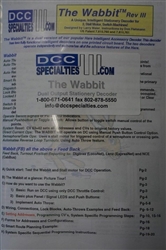 DCC Specialties WABBIT "The Wabbit" Dual Output Stationary Decoder for DCC No Feedback